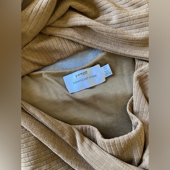 BRAND NEW Significant Other Hallie Halter Maxi Dress in Toffee Size 2 - Picture 5 of 7